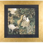 Józef MEHOFFER (1869–1946), Girl with a Unicorn, 1903