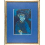 Eugeniusz TUKAN-WOLSKI (1928–2014), Lady in Blue