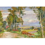 Stanisław ŻURAWSKI (1889–1976), Landscape in the Foothills