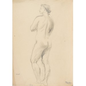 Kasper POCHWALSKI (1899–1971), Nude of a Standing Woman, 1953