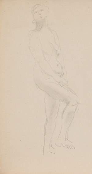 Kasper POCHWALSKI (1899-1971), Akt stojącej