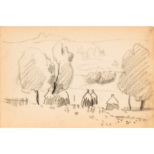 Kazimierz PODSADECKI (1904–1970), Krajina se snopy z okolí Kalwarii Zebrzydowské, září 1937