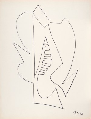 Zdzisław (CYAN) CYANKIEWICZ (1912-1981), Kompozycja II, 1962
