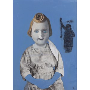 Krystyna Piotrowska (geb. 1949 in Zabrze), „Vor dem Hintergrund der Stärke der Frauen“, 2020