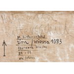 Małgorzata Rittersschild (ur. 1960), Czerwone krechy, 1983