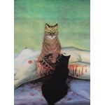 Aleksandra Waliszewska (b. 1976, Warsaw), "Cats"