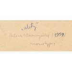 Halina Wrzeszczyńska (1929, Krotoszyn – 2018, Wrocław), Nudes, 1959