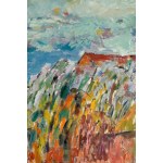 Judyta Sobel (1924 Lviv – 2012 New York), Landscape, 1962