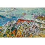 Judyta Sobel (1924 Lviv – 2012 New York), Landscape, 1962