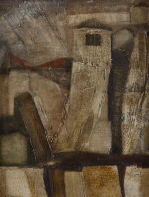 Janina Żemojtel (1931 Wilno - 2004 Wrocław), Widok Wrocławia