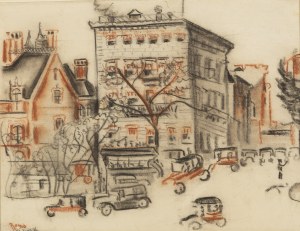 Irena Hassenberg (Reno) (1884 Warszawa - 1953 Paryż), New York, około 1925