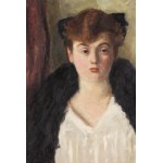 Irena Weissowa (Aneri) (1888, Łódź – 1981, Kraków), "The Redhead in a Fur Coat," ca. 1920