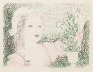 Marie Laurencin (1883 - 1956 ), Dama w różu