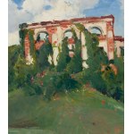 Bronisława Rychter-Janowska (1868, Kraków – 1953, Kraków), The Palace in Łuka, 1937