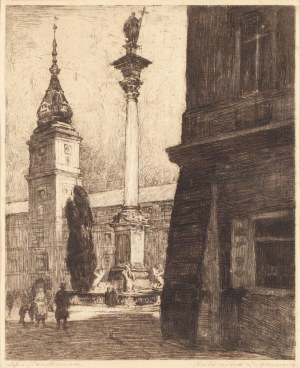 Zofia Stankiewicz (1862 Ryzhiv, Ukraina - 1955 Warszawa), Kolumna Zygmunta