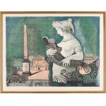Alicja Halicka (1894, Kraków – 1975, Kraków), Place de la Concorde in Paris, 1955