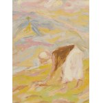Monika Piwowarska (1914 Orenburg, Russia - 2006 Varsavia), La falciatura del fieno