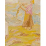 Monika Piwowarska (1914 Orenburg, Russia - 2006 Varsavia), La falciatura del fieno