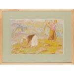 Monika Piwowarska (1914 Orenburg, Russia - 2006 Varsavia), La falciatura del fieno