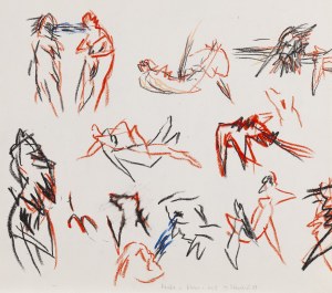 Tomasz Ciecierski (1945 Kraków - 2024 Warszawa), Bez tytułu, 1984