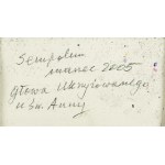 Jacek Sempoliński (1927 Warszawa - 2012 Warszawa), Głowa Ukrzyżowanego u Św. Anny, 2005