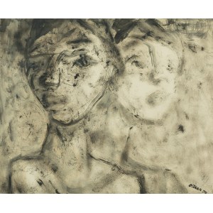 Otto Axer (1906, Przemyśl – 1983, Warsaw), Figures, 1979