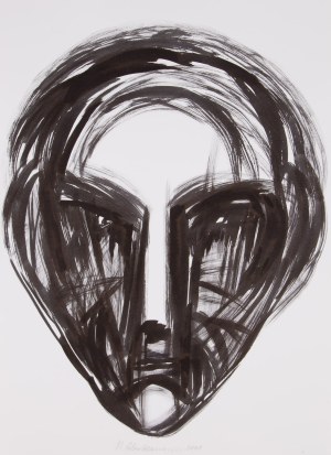 Magdalena Abakanowicz (1930 Falenty pod Warszawą - 2017 Warszawa), Twarz, 2001