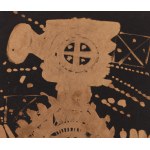 Pinchas Burstein \ Maryan (1927 Nowy Sącz - 1977 Nowy Jork), Z cyklu Personnages, 1960