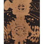 Pinchas Burstein \ Maryan (1927 Nowy Sącz - 1977 Nowy Jork), Z cyklu Personnages, 1960