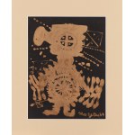 Pinchas Burstein \ Maryan (1927 Nowy Sącz - 1977 Nowy Jork), Z cyklu Personnages, 1960