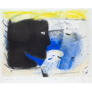 Darek Gajewski (b. 1966), Blue femme