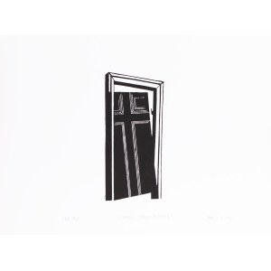 Leszek Sobocki (nato nel 1934 a Częstochowa), dalla serie: Porte polacche II, 1982