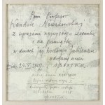 Andrzej Marian Bartczak (1945 Kutno – 2025 Łódź), „Landschaft mit einer alten Karte II“, 1998