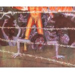Aleksandra Waliszewska (b. 1976, Warsaw), "Fire," 2021