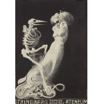 Franciszek Starowieyski (1930, Bratkówka near Krosno – 2009, Warsaw), Poster for the play "The Dance of Death," directed by August Strindberg at the Ateneum Theater in Warsaw, 1974