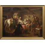 Unknown painter, 19th century, The Death of Stefan Czarniecki