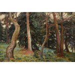 EMIL KRCHA (1894–1972), Landscape with Trees