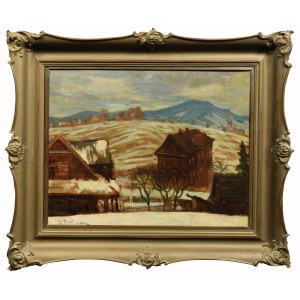 ABRAHAM NEUMANN (1873–1942), Winter Landscape