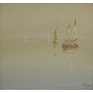 SOTER JAXA-MAŁACHOWSKI (1867–1952), Sailing Boats