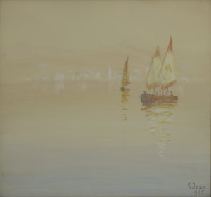 SOTER JAXA-MAŁACHOWSKI (1867-1952), Żaglówki