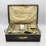 KAROL FILIP MALCZ (active 1828–1864), Cutlery set for 12 people and a table centerpiece