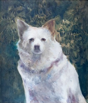 Julian Fałat (1853 Tuligłowy - 1929 Bystra), Pies