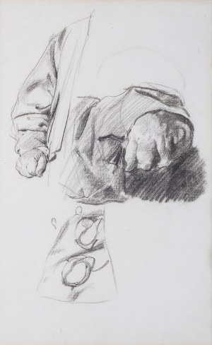 Józef Mehoffer (1869 Ropczyce k. Lwowa - 1946 Wadowice), Studium dłoni