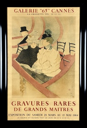 Henri de Toulouse-Lautrec (1864 - 1901 ),La Grande Loge, 1964 (1897)