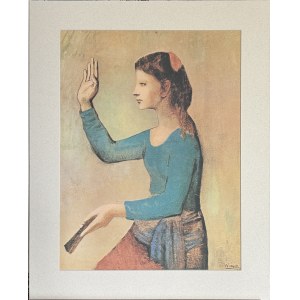 Pablo Picasso (1881-1973), «Donna con ventaglio» (Femme à l'éventail), 1906