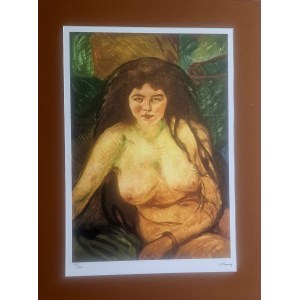 Edvard Munch (1863–1944) *Madonna* (also known as *Coquetterie* or *Woman Against a Green Background*)