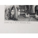William Turner—A Painter’s Journey Through France. ENGRAVING: Pont Neuf in Paris. London, 1835
