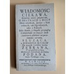 An interesting treatise, of great benefit to everyone, on the effects and properties of all grains, vegetables, and various herbs—both garden and wild—and what effects and benefits they bring to humankind [...] Łowicz, 1769. [reprint][HERBAL MEDICINE, MED