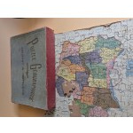GEOGRAPHICAL PUZZLE. MAP: BELGIAN CONGO. AFRICA IN THE COLONIAL ERA. ca. 1930. [complete puzzle set]