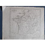 GALLIA VARSAVIAE 1824 [map: Gaul, Warsaw 1824]